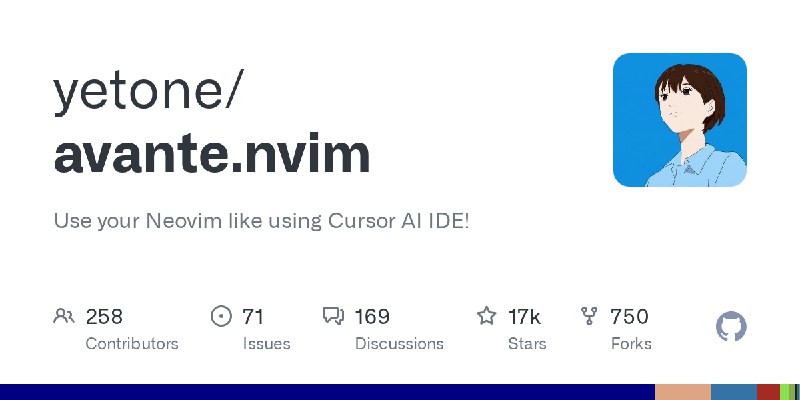 GitHub - yetone/avante.nvim: Use your Neovim like using Cursor AI IDE!